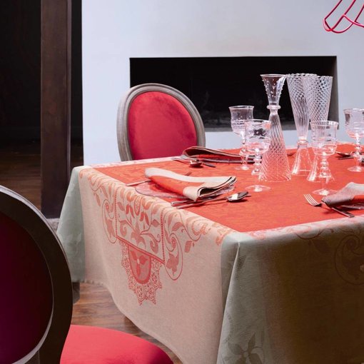 Le Jacquard Français Venezia cornelian servetten
