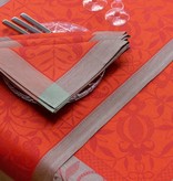 Le Jacquard Français Venezia cornelian servetten