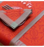 Le Jacquard Français Venezia cornelian servetten