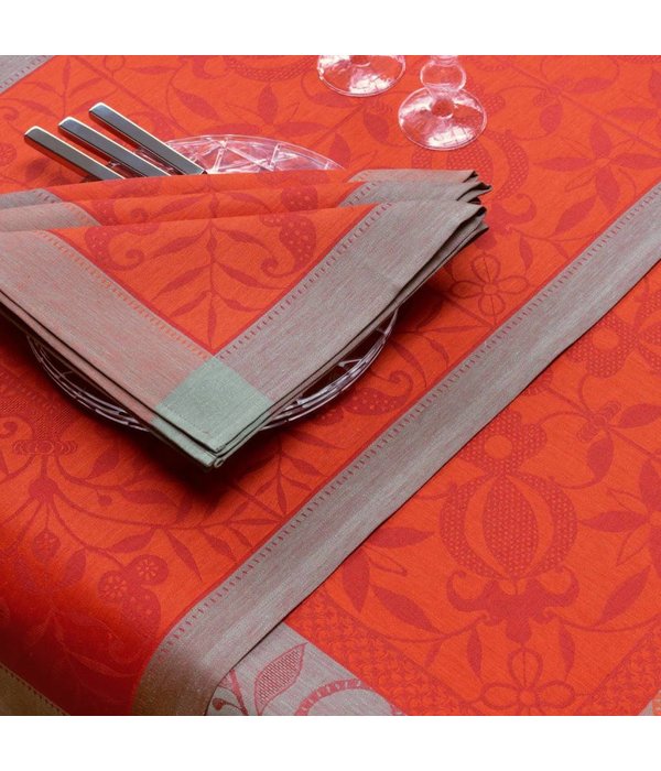 Le Jacquard Français Venezia cornelian servetten