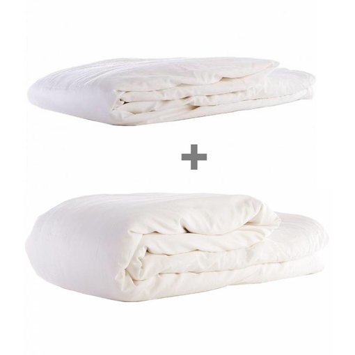 Emperior Silk Moerbeizijde dekbed Belcanto met katoenen tijk - 4-seizoenen