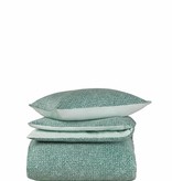 De Witte Lietaer zeegroene dekbedovertrekset Cravat tapestry 200TC