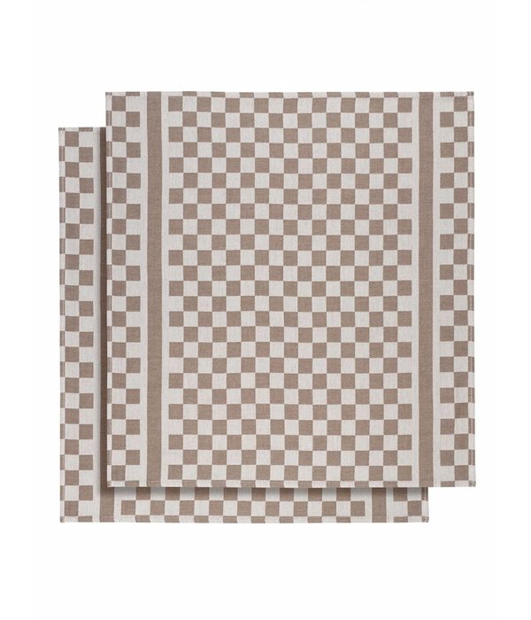 De Witte Lietaer Groom theedoek champignon (ash)