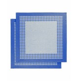 De Witte Lietaer theedoek Pied de Poule blue