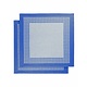 theedoek Pied de Poule blue