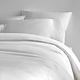 dekbedovertrekset Olivia wit - white (uni) 200 TC, vanaf