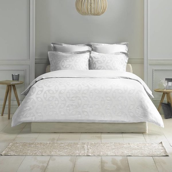 dekbedovertrekset Motion white 220 TC  140x220 cm