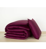 De Witte Lietaer dekbedovertrekset Olivia (uni) beet red 200 TC