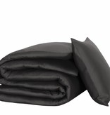 De Witte Lietaer dekbedovertrekset Olivia (uni) ebony 200 TC