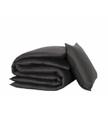 De Witte Lietaer dekbedovertrekset Olivia (uni) ebony 200 TC