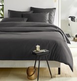 De Witte Lietaer dekbedovertrekset Olivia (uni) ebony 200 TC