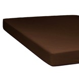 Liens Linnen Hoeslaken chocolate 300TC tot 20 cm hoog