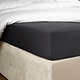 hoeslaken percale katoen Bumblebee dark grey, matras tot 30 cm hoog