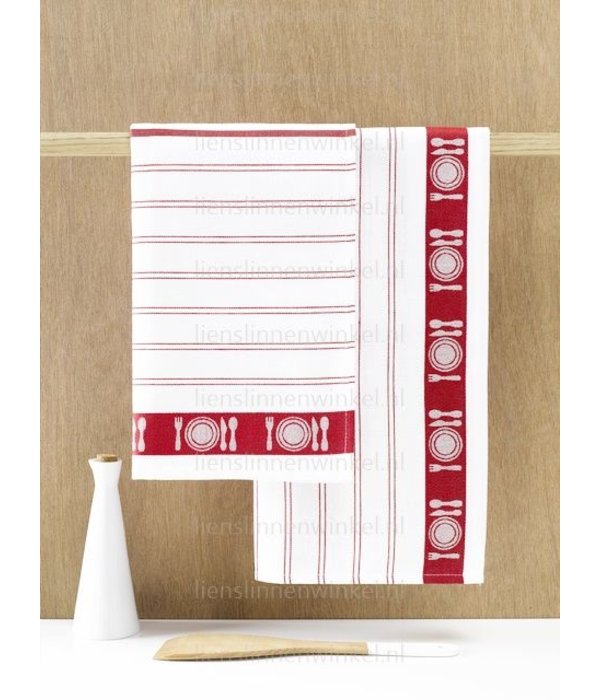 De Witte Lietaer theedoek BML red