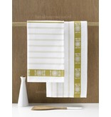 De Witte Lietaer theedoek BML yellow green