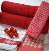 De Witte Lietaer theedoek Pied de Poule red