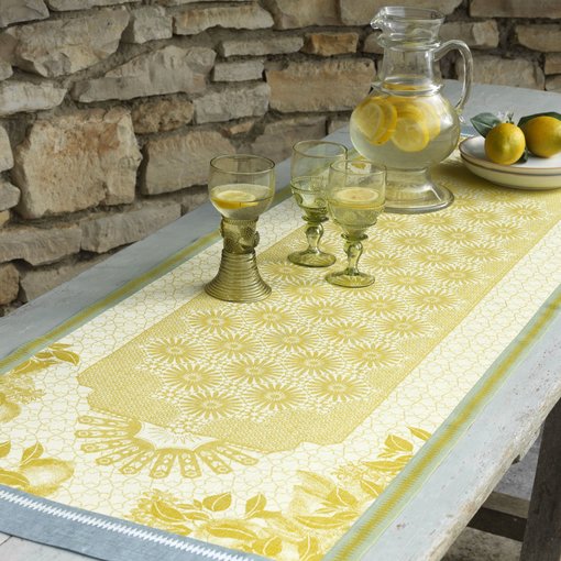 Le Jacquard Français Jardin d'Orient yellow