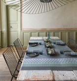 Le Jacquard Français Bastide grey, gecoat tafellinnen