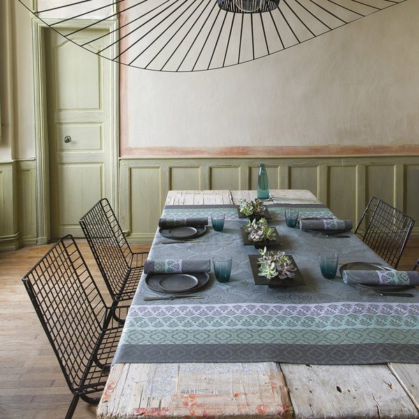 gecoat tafellinnen Bastide grey