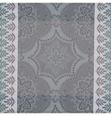 Le Jacquard Français Bastide grey, gecoat tafellinnen