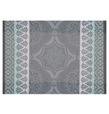 Le Jacquard Français Bastide grey, gecoat tafellinnen