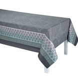 Le Jacquard Français Bastide grey, gecoat tafellinnen