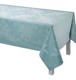 Le Jacquard Français gecoat tafellinnen Syracuse aqua