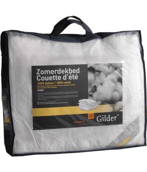 Gilder katoenen zomer dekbed 230 grams