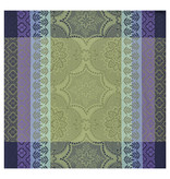 Le Jacquard Français Bastide olive, gecoat tafellinnen