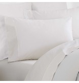 De Witte Lietaer flanellen lakenset Willow white, éénpersoons