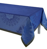 Le Jacquard Français blauw tafellinnen Jardin d'Orient blue 175x250 cm