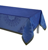 Le Jacquard Français blauw tafellinnen Jardin d'Orient blue 175x250 cm