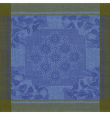 Le Jacquard Français blauw tafellinnen Jardin d'Orient blue 175x250 cm