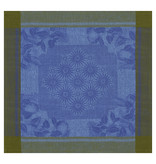 Le Jacquard Français blauw tafellinnen Jardin d'Orient blue 175x250 cm