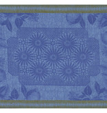 Le Jacquard Français blauw tafellinnen Jardin d'Orient blue 175x250 cm