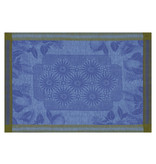Le Jacquard Français blauw tafellinnen Jardin d'Orient blue 175x250 cm