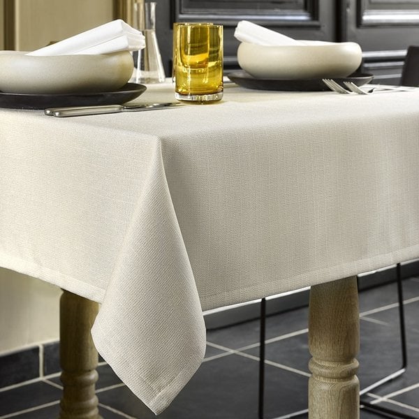tafellaken linnenlook beige Gibson, vanaf
