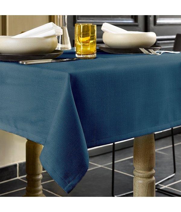 De Witte Lietaer tafellaken Gibson turkish blue