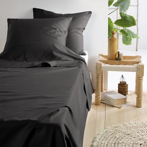 De Witte Lietaer lakenset Olivia ebony 200 TC, vanaf