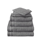 De Witte Lietaer grijze handdoekenlijn Excellence steel grey