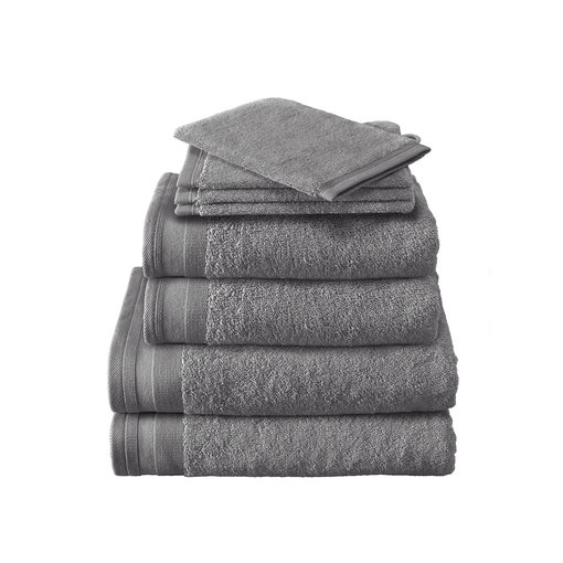 De Witte Lietaer grijze handdoekenlijn Excellence steel grey