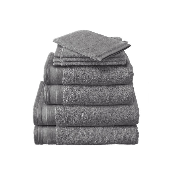 grijze handdoekenlijn Excellence steel grey