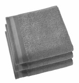 De Witte Lietaer grijze handdoekenlijn Excellence steel grey