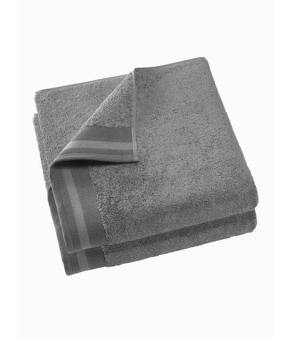De Witte Lietaer grijze handdoekenlijn Excellence steel grey