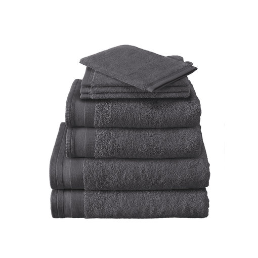 De Witte Lietaer handdoekenlijn Excellence dark grey*, vanaf