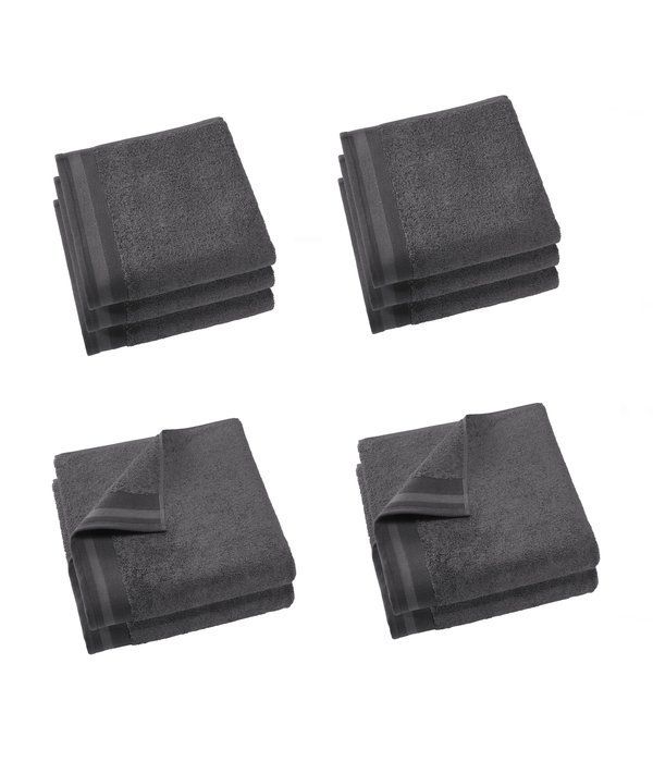 De Witte Lietaer handdoekenlijn Excellence dark grey