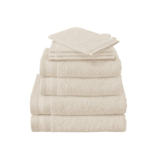 De Witte Lietaer roomwitte handdoekenlijn Excellence, vanilla