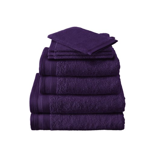 De Witte Lietaer handdoekenlijn Excellence deep purple