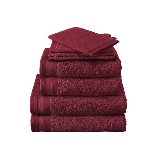 De Witte Lietaer handdoekenlijn Excellence wine red