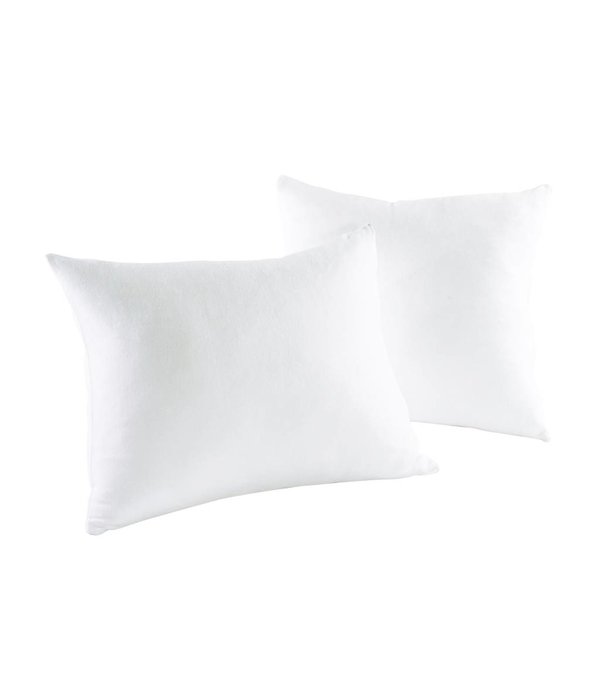 Cevilit molton kussensloop met rits per 2 stuks (300 gram per m²)